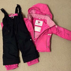 Toddler (18-24 months) Obermeyer two piece snowsuit.